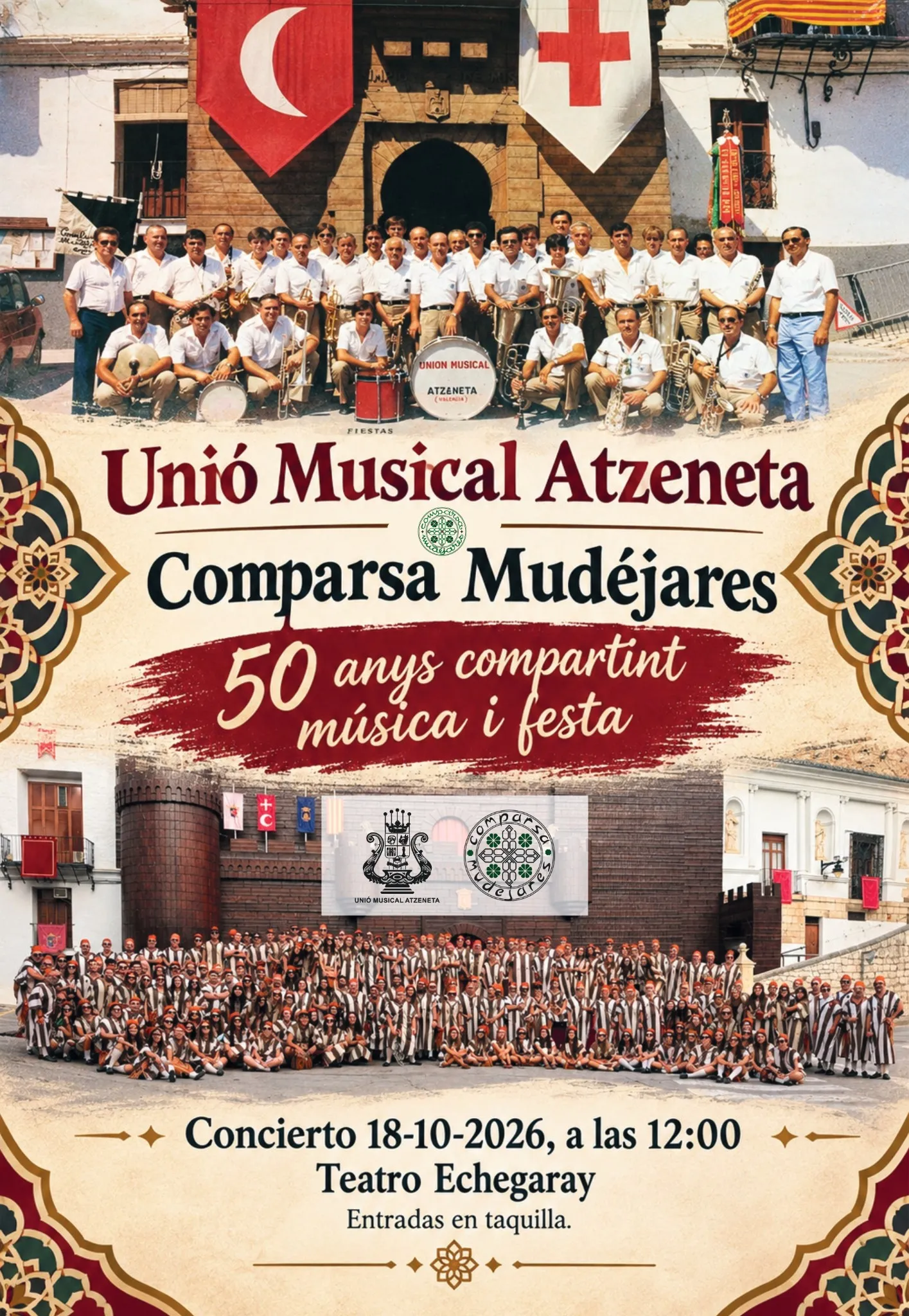 Concierto 50º aniversario Unió Musical Atzeneta